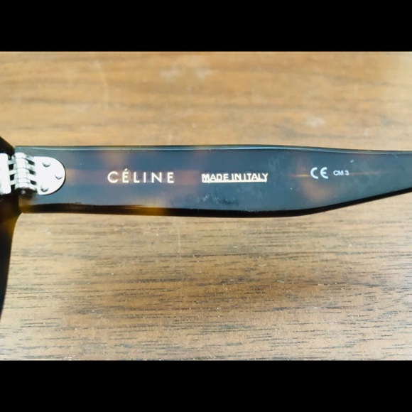 Celine Tortoise Shell Sunglasses - Picture 2 of 5